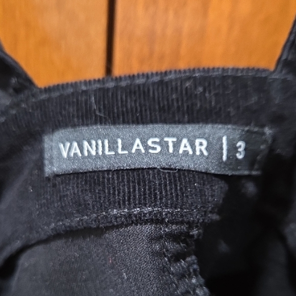 Vanilla Star Black Corduroy Dress - Picture 2 of 3